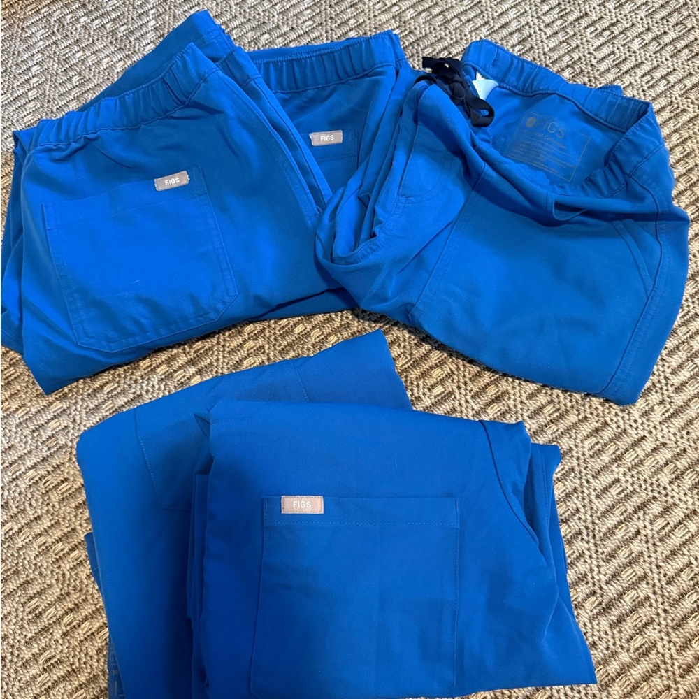 Figs Men's Royal Blue Scrub (multiple pairs)